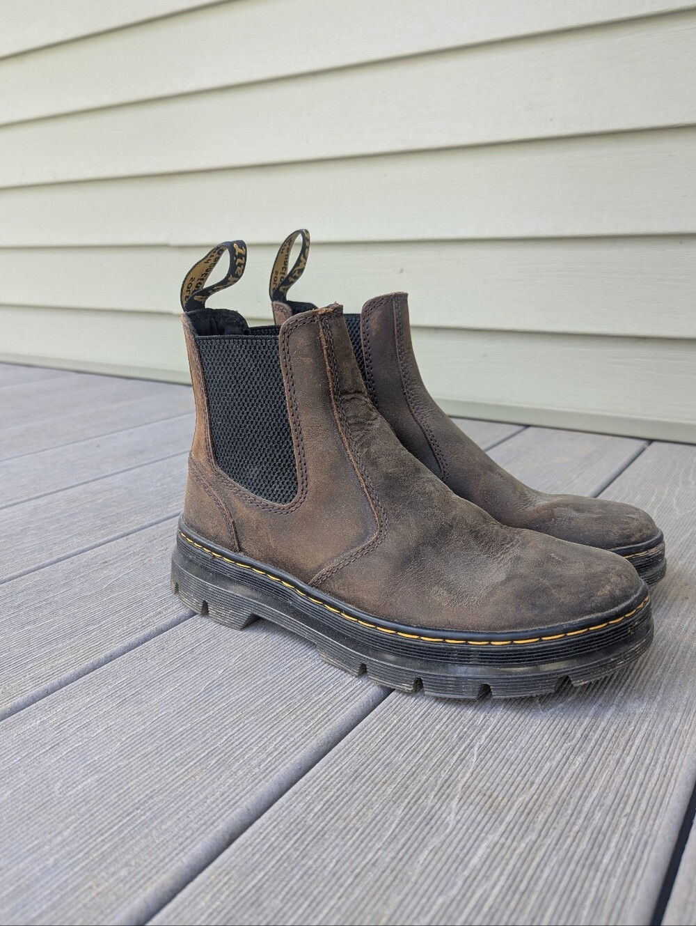 Dr. Martens Brown Chelsea Work Boots